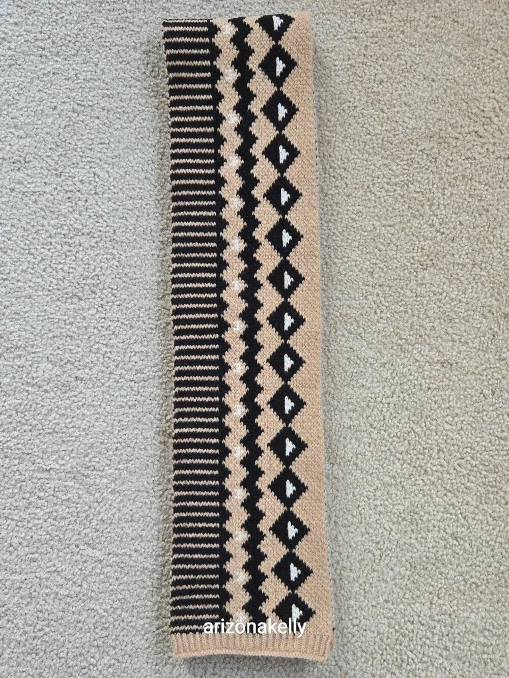 NWOT Hache Wool Cashmere EXTRA LONG Knit Scarf